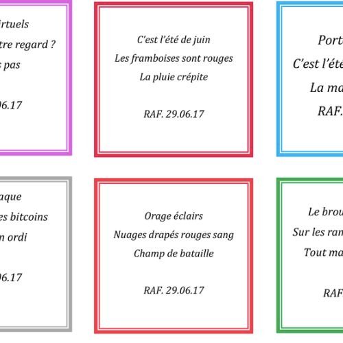 HAIKU Septembre 2017 - 1
