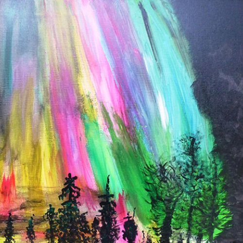 ARTIC CIRCLE-AURORA BORÉALIS