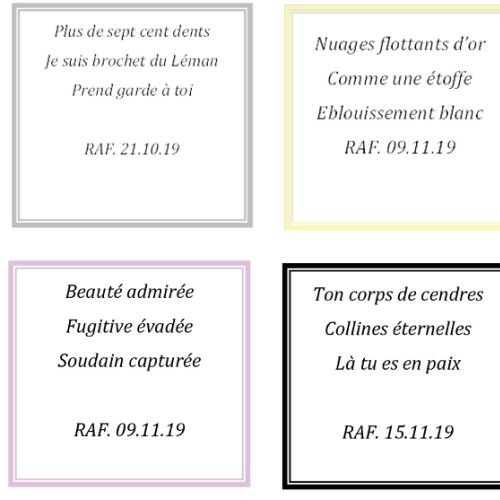 HAIKU Decembre 2019 - 2