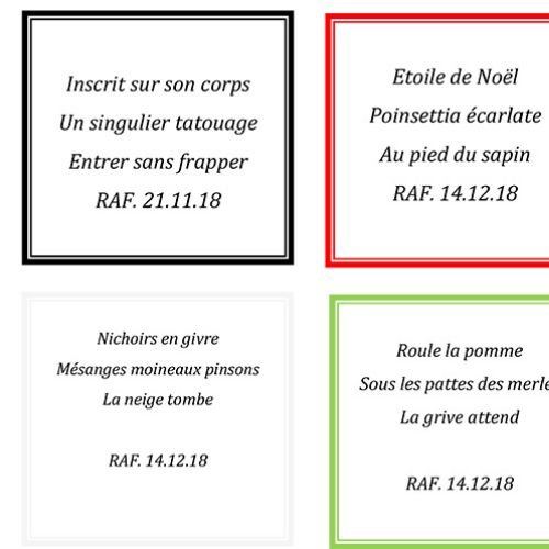 HAIKU Janvier 2019 - 2