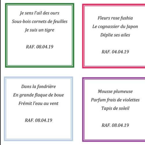 HAIKU Juin 2019 - 2