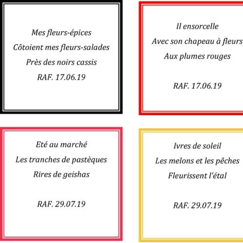 HAIKU Septembre 2019 - 1