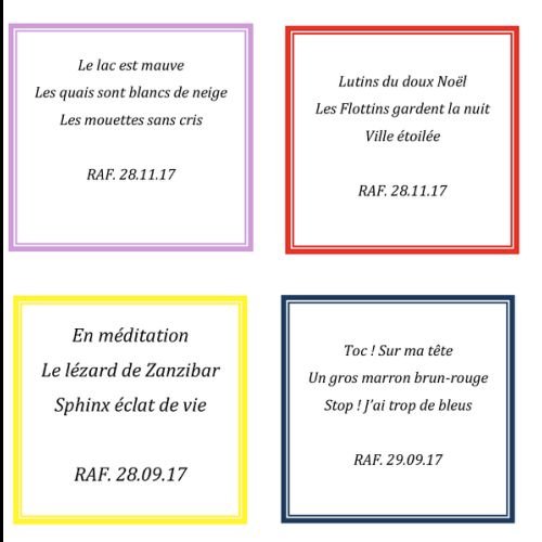 HAIKU Janvier 2018 - 3