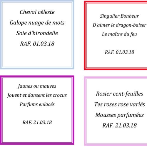HAIKU Juin 2018 - 1