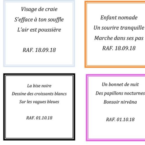 HAIKU Novembre 2018 - 1