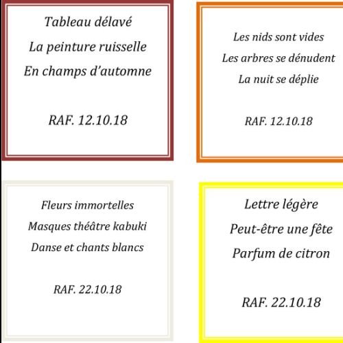 HAIKU Novembre 2018 - 3