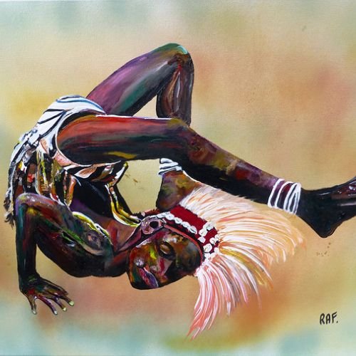 TIA La Petite Danseuse Congolaise -Congo Brazzaville 1966 .