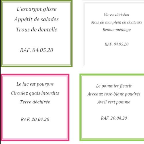 HAIKU Juin 2020 - 3